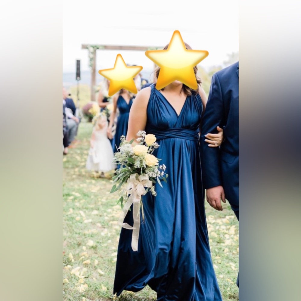 Allure Bridesmaid Navy 1566